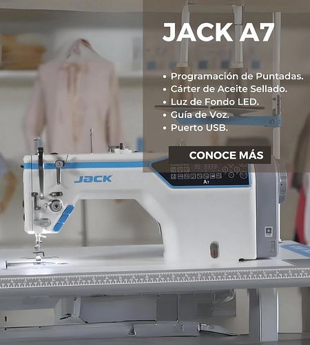 Macoser distribuidor de Jack Sewing