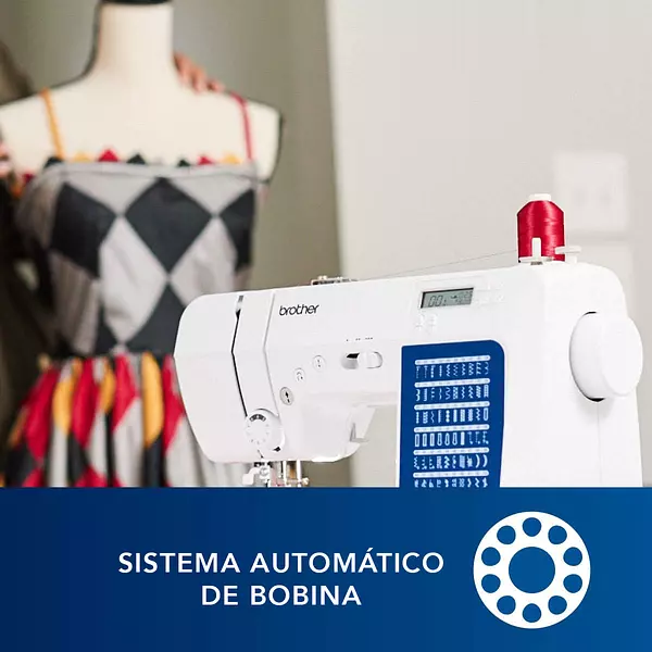 Maquina De Coser Digital Brother CS7000X Con 70 Puntadas